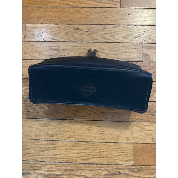 Harley-Davidson Genuine Leather Dash Pouch Fairing Storage Compartment USA - Picture 1 of 6
